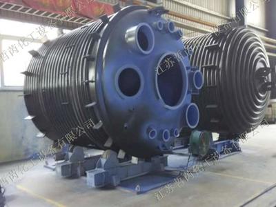 半盘管搪玻璃反应釜