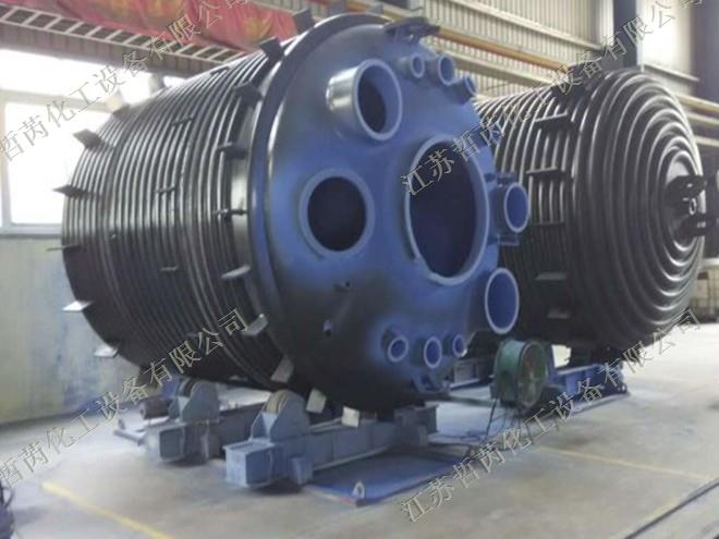 半盘管搪玻璃反应釜